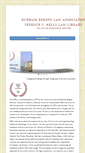 Mobile Screenshot of durhamregionlawassociation.com